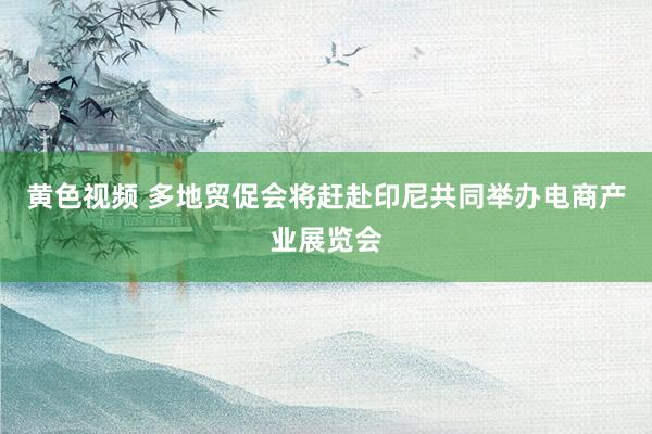 黄色视频 多地贸促会将赶赴印尼共同举办电商产业展览会